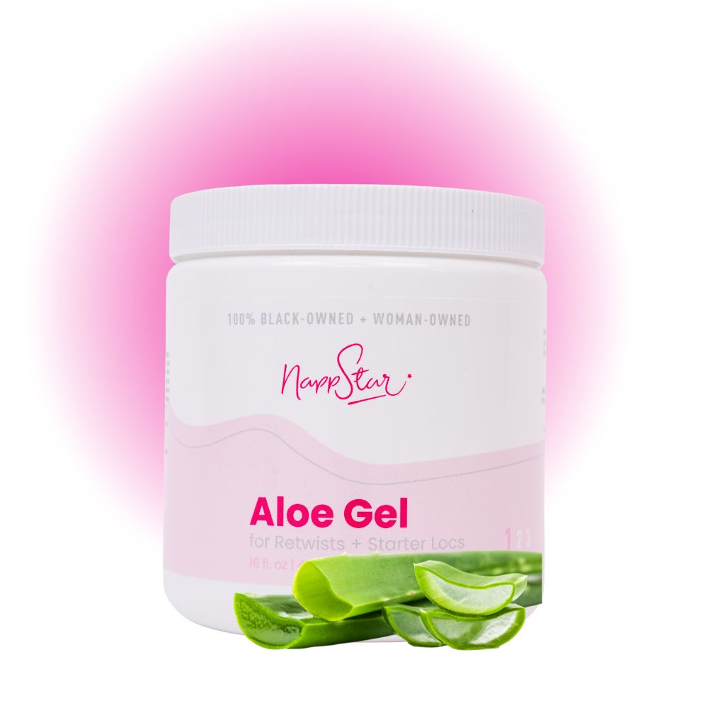 Aloe Gel for Retwists & Starter Locs | Lightweight Loc Gel